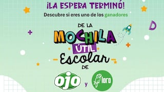 Diario Ojo premia a sus lectores con la Mochila útil escolar