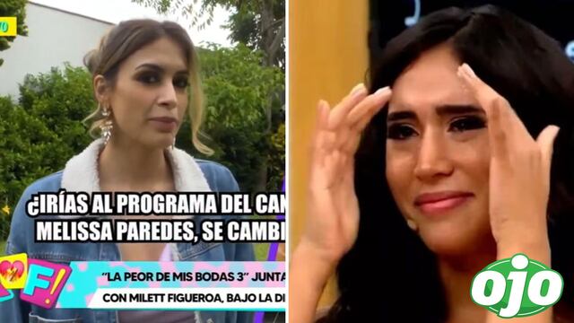 Milett Figueroa desprecia a Melissa Paredes y su programa de 0 puntos: “Prefiero ir a Amor y Fuego” 