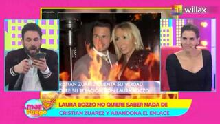 Laura Bozzo corta enlace con “Amor y Fuego” por mostrar nota sobre Cristian Suárez | VIDEO