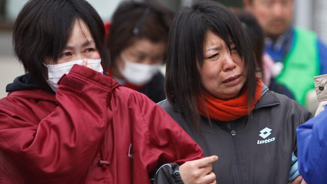 Difícil situación de damnificados nipones tras el tsunami
