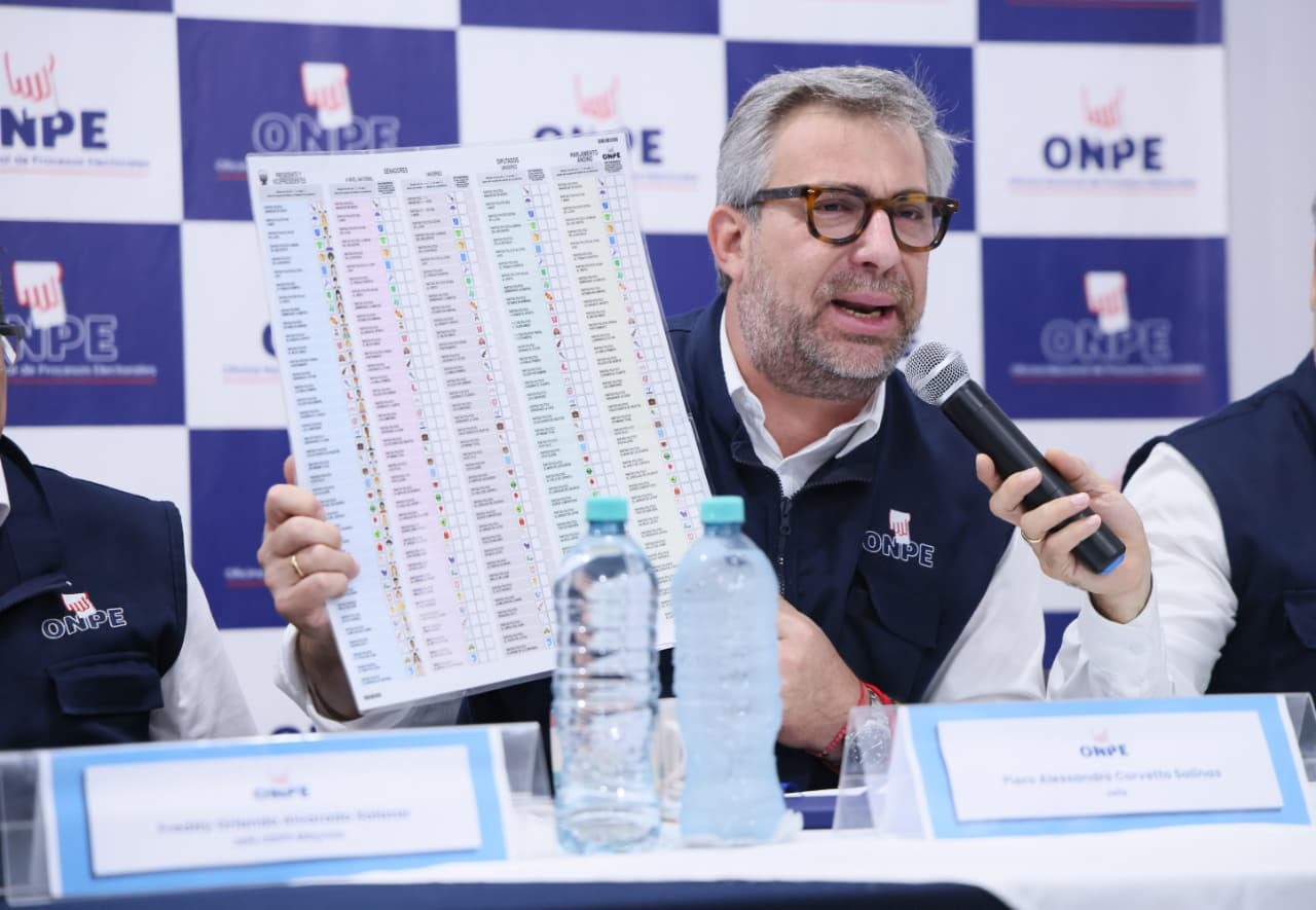 Tremenda cédula de votación genera confusión entre la población.