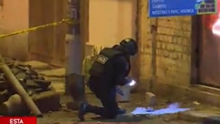 SJM: desactivan granada que delincuentes arrojaron a la puerta de una tienda | VIDEO