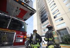 Barranco: incendio consume departamento y deja una mascota muerta (FOTOS)