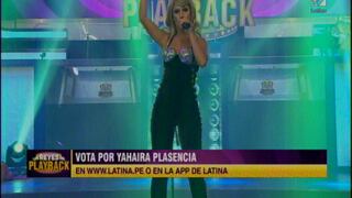 Los Reyes del Playback: Yahaira Plasencia se convierte en Paulina Rubio y pasa a la final 