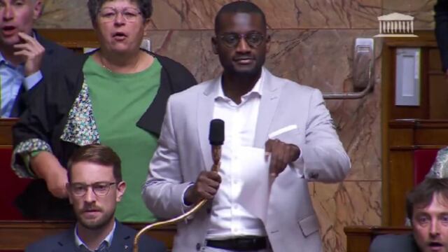 “¡Que vuelva a África!”: Polémica en parlamento francés por presunta frase racista contra diputado | VIDEO