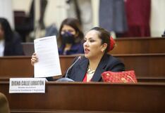 Comisión de Ética aprueba investigar a congresista Digna Calle