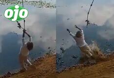 Oxapampa: viceministra de Turismo acaba sumergida en laguna tras aparatoso accidente | VIDEO