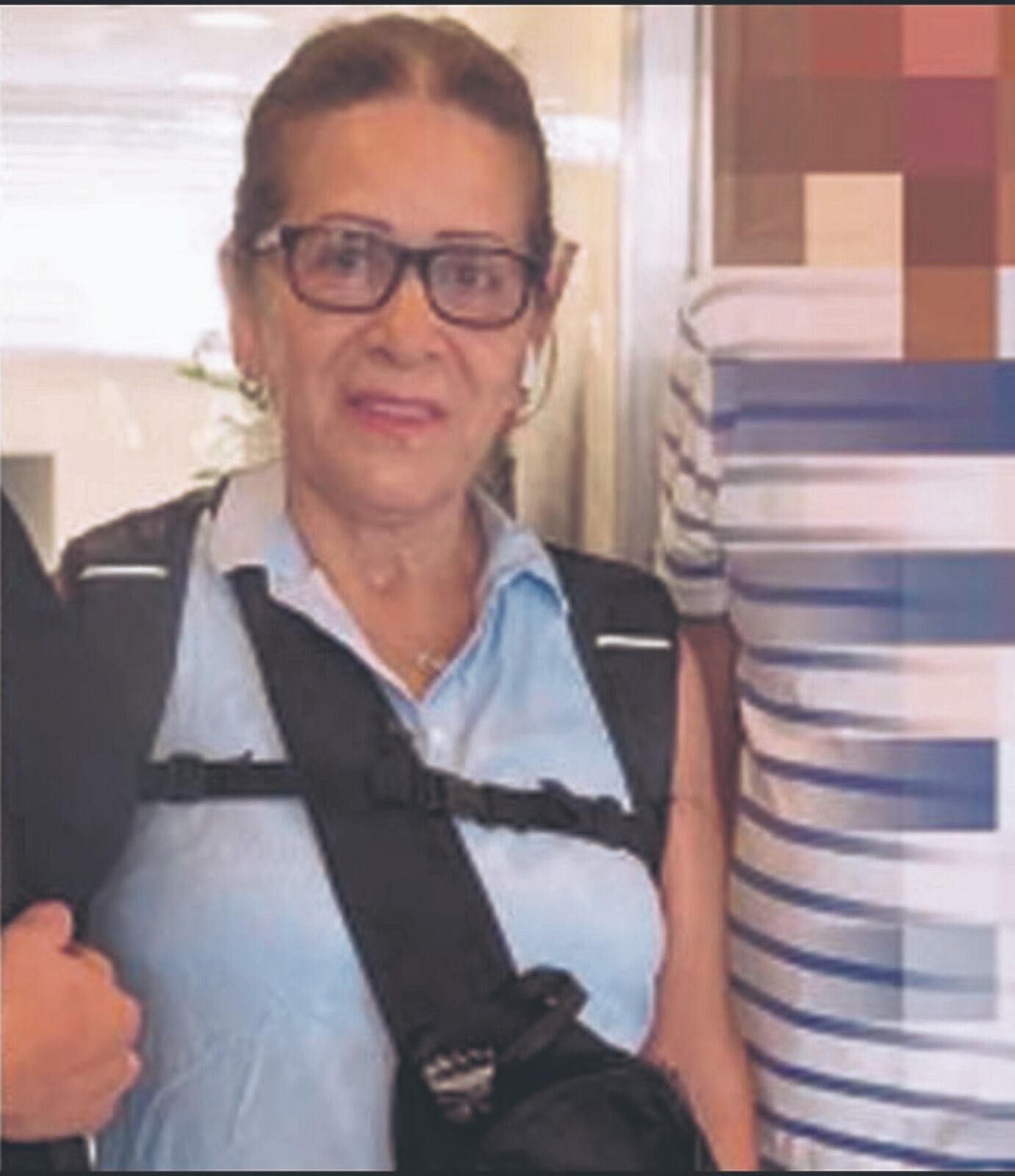 La catedrática Ruffina Pereyra llegó a pasar vacaciones con sus tres colegas noruegos.