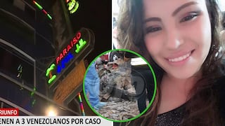 Detienen a tres extranjeros que habrían participado en el asesinado de Marisol Estela Alva