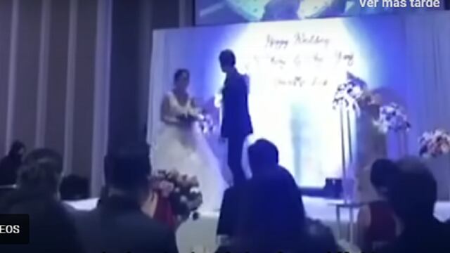 Hombre desenmascara a su novia en plena boda: la grabó siendo infiel con su cuñado | VIDEO