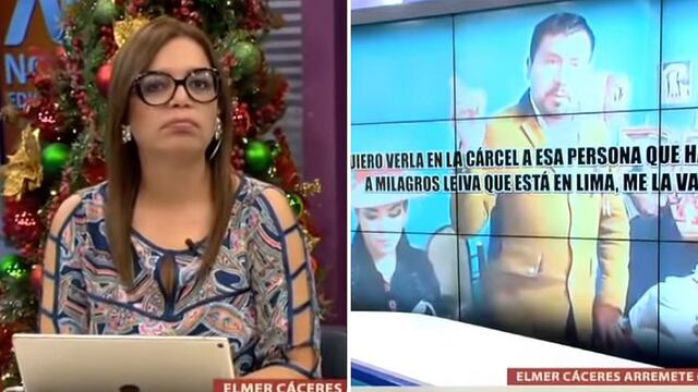 ​Gobernador de Arequipa amenaza con mandar a la cárcel a Milagros Leiva y esta le responde