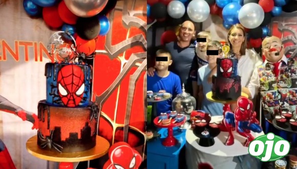 Cumpleaños del hijo de Karla Tarazona