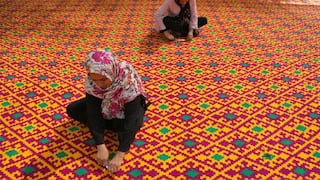 Conozca el kílim, la alfombra más grande del mundo tejida a mano