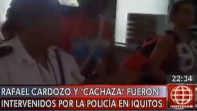 Así fue la detención de Rafael Cardozo y Cachaza en Iquitos [VIDEO]