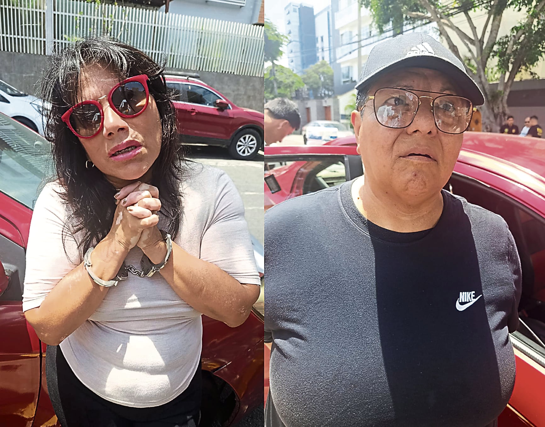 Virginia Margarita Antara Cuéllar (51) "Vicky" y Mónica Luisa Saldaña Guardamino (61) "Moni" quedaron detenidas.