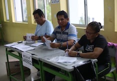 Segunda Vuelta 2026: Primera mesa de sufragio se instaló a las 5:35 de la mañana
