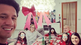 Emotivo post de Gianluca Lapadula junto a su familia por la Navidad | FOTO