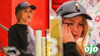 Captan a Shakira llorando desconsoladamente en una tienda de New York