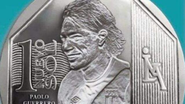 Paolo Guerrero ahora tiene su propia moneda de colección