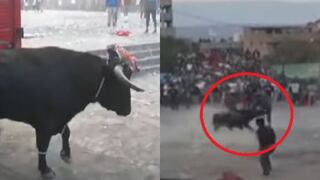 Ayacucho: toro se escapa de ruedo y cornea violentamente a joven durante fiesta patronal | VIDEO