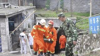 China: Rescatan a 7 mineros vivos y 4 cadáveres de mina de carbón