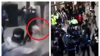 Lima: Enfrentamiento entre fiscalizadores y comerciantes deja 5 heridos | VIDEO