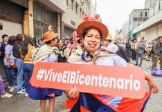 Pasacalle por Bicentenario de la Batalla de Junín en Centro de Lima
