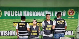 Keyko Lujjan Tacure Córdova (19) “La China” y Ítalo Alejandro Rafo Montero (21) “Ítalo” cayeron con armas y droga.