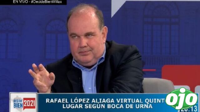 “Falta el voto del extranjero”: Rafael López Aliaga desconoce resultados a boca de urna de Ipsos