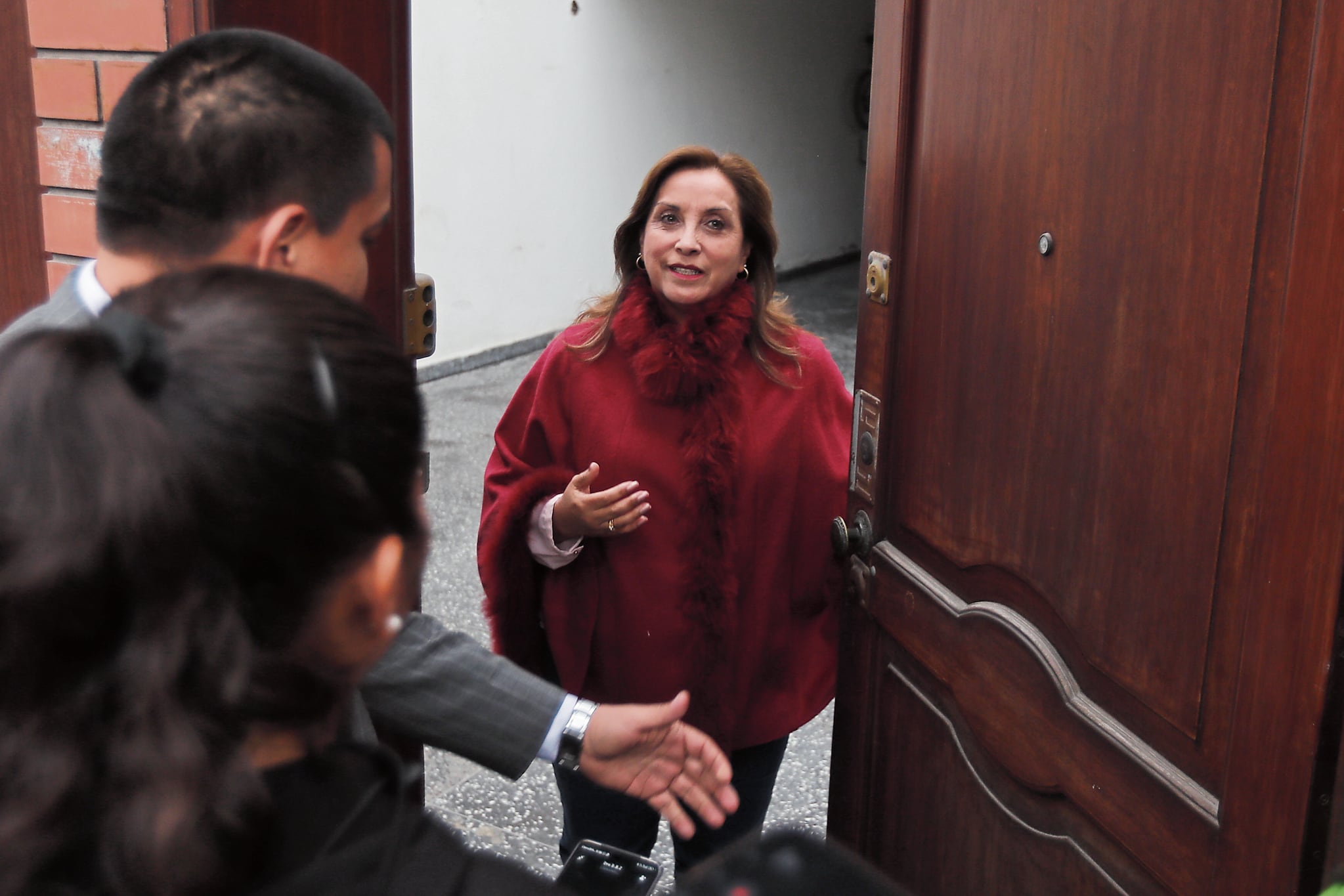 Dina Boluarte irá al Poder Judicial si le niegan la pensión que ansía para darse la gran vida con dinero del Estado. Fotos: Jesus Saucedo@photo.gec