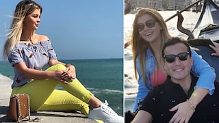 Brunella Horna y Richard Acuña dejan atrás escándalos y derrochan amor en playas de Lima (VIDEO)