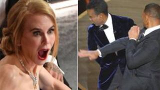 Oscar 2022: Nicole Kidman se convierte en un meme gracias a Will Smith y Chris Rock  