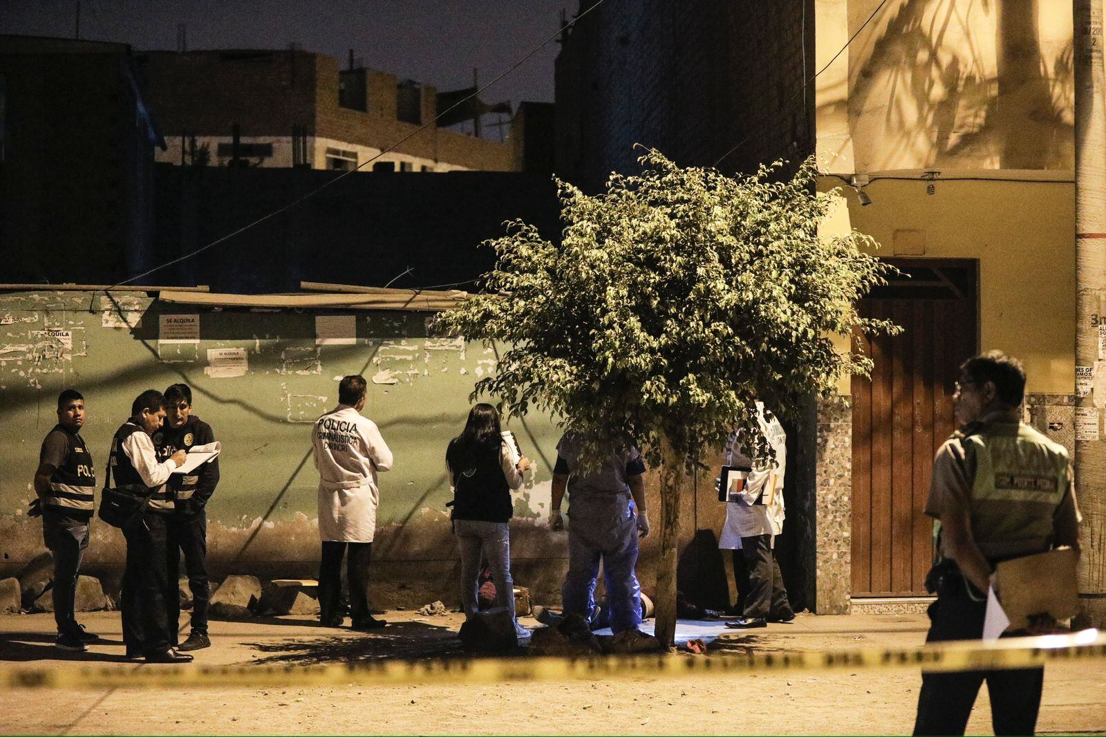 Crimen en Puente Piedra. (Fotos: Joel Alonzo @photo.gec)