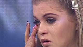 Brunella Horna vuelve a llorar por Renzo Costa 