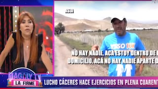 Coronavirus en Perú: Lucho Cáceres sale a correr en plena cuarentena | VIDEO