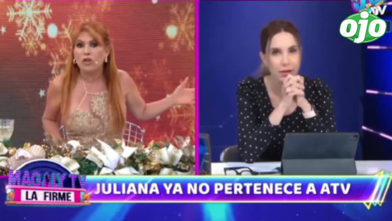 Magaly Medina celebró salida de Juliana Oxenford