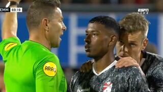 Miguel Araujo recibió tarjeta roja en el partido de Emmen en Países Bajos | VIDEO