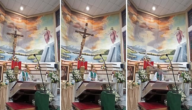 El sacerdote Patricio Alfredo Sánchez Molinari murió la noche del sábado cuando celebraba la misa en Guayaquil.