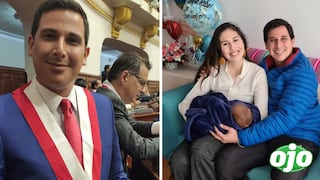 “¡Un coronababy!”: Congresista César Combina se convirtió en papá en plena pandemia del COVID-19 | VIDEO