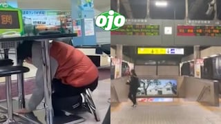 Videos impactantes que captaron el terremoto en Japón de magnitud 7.5