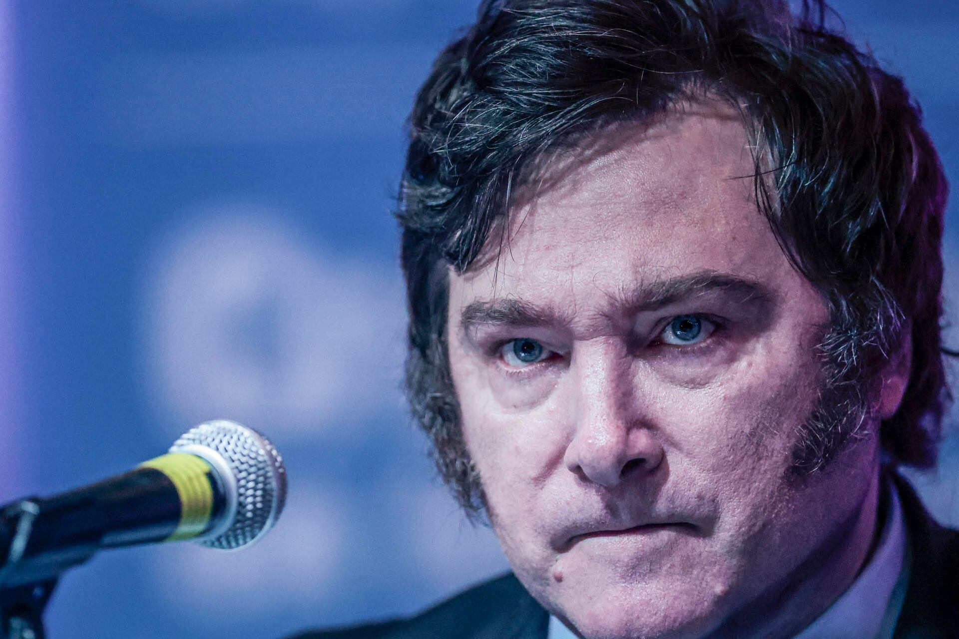 El economista y candidato a la Presidencia de Argentina Javier Milei, en una fotografía de archivo. EFE/Juan Ignacio Roncoroni