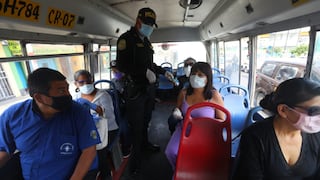 Coronavirus Perú: Vehículos de transporte público solo podrán llevar un tercio de la capacidad total de pasajeros