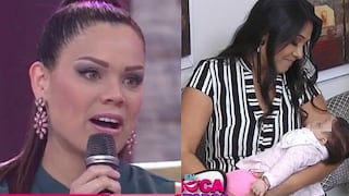 Andrea San Martín presenta a su bebé en TV y Tula Rodríguez hace emotiva confesión (VÍDEO)