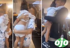 Así fue el emotivo reencuentro entre los hijos de Farfán y la hija de Samahara: “¿Cómo estás, chiquita?” | FOTO