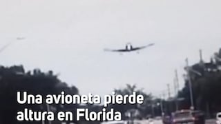 Avión pierde altura y realiza violento aterrizaje de emergencia en carretera (VIDEO)