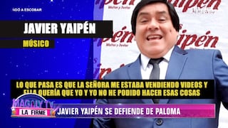 Javier Yaipén sobre chats íntimos con Paloma de la Guaracha: “Confié que era mi amiga”