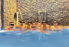 ¿Darán de baja a los policías que se bañaban con supuestos “hampones” de la banda “Los Pulpos”?