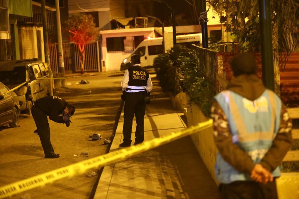Delincuentes venezolanos balean a vecinos de una urbanización en San Juan de Miraflores. Foto: César Grados/GEC