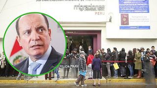 Gobierno retira a Eduardo Sevilla como superintendente nacional de Migraciones