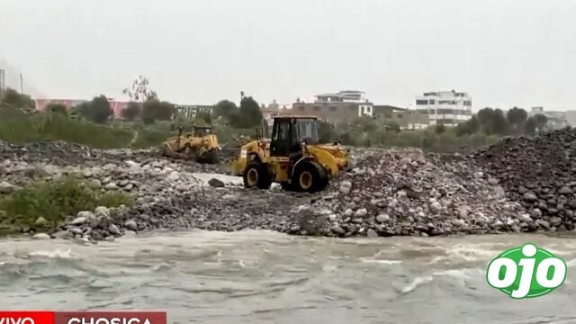 Chosica: realizan labores de limpieza y descolmatación en río Rímac ante fenómeno El Niño